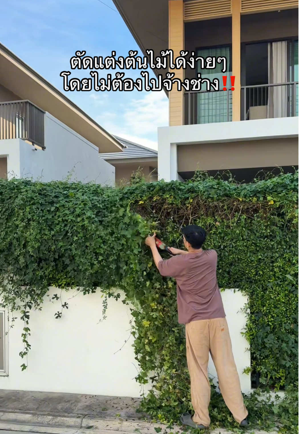 ใช้งานง่ายมีแบตเตอรี่ในตัวใช้งานได้นาน🔋##ที่ตัดหญ้าไร้สาย##เครื่องตัดแต่งพุ่มไม้##เครื่องตัดแต่งพุ่มไม้ไร้สาย