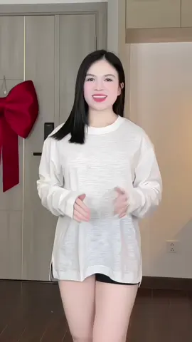 Áo thun tay dài form rộng