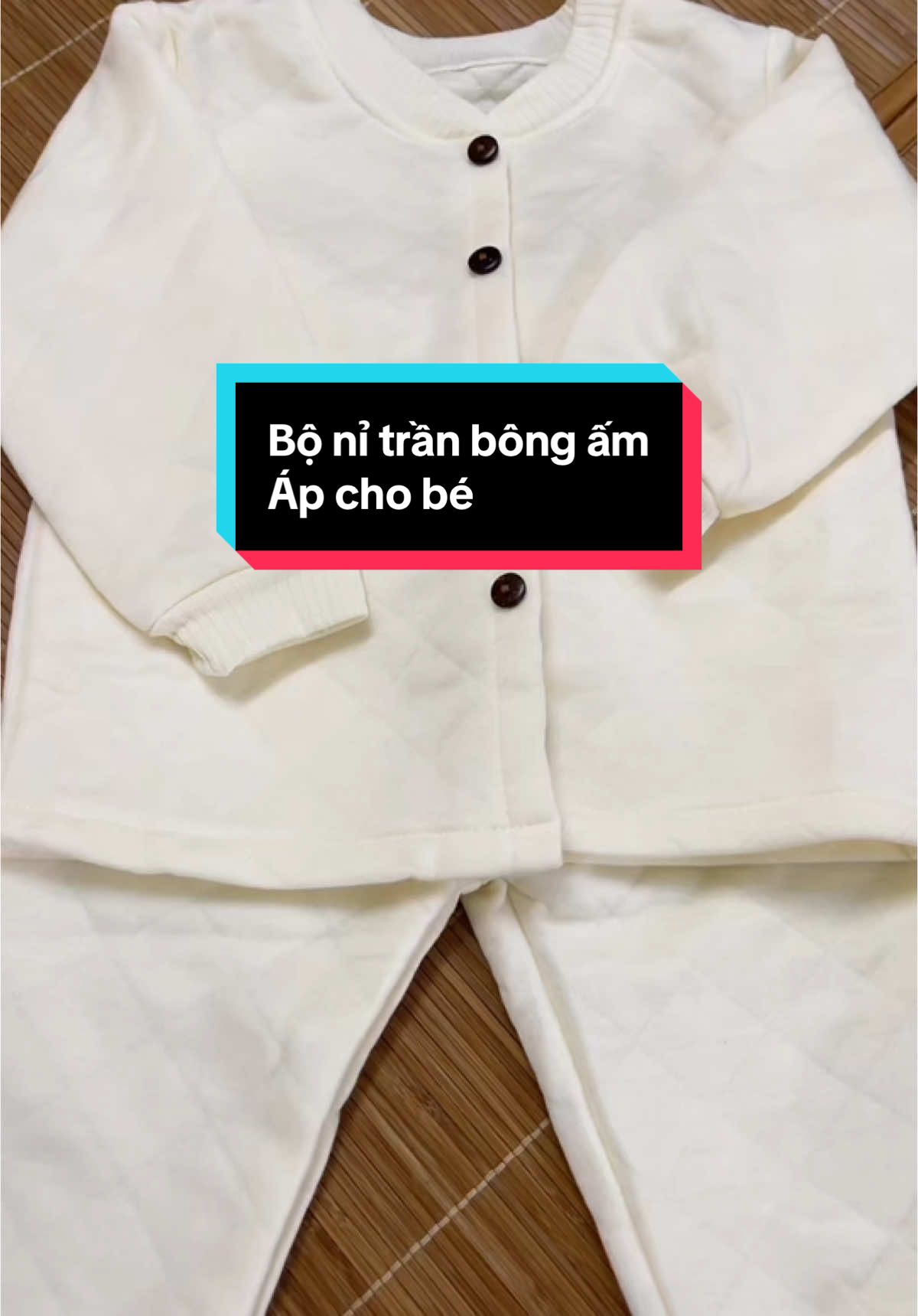 Bộ dài Tay Trần bông ấm áp cho bé : xinh lắm nha moij người ơi.e có sz từ 3-12kg : giỏ hàng giá tốt mọi người tham khảo nhé#bonidaitaychobe #botranbongchobe #bonichobetraigai #aomuadong #taphoanhatit24 #xhuong #viral 