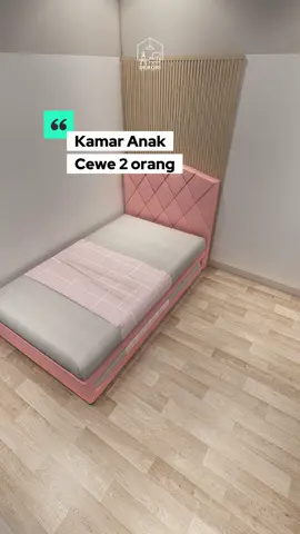 Setiap sudut kamar ini dirancang dengan cerita kecil di dalamnya, tempat dua hati kecil tumbuh bersama, saling bercerita sebelum tidur, dan tertawa di bawah cahaya lembut lampu malam. Dua kasur bukan sekadar tempat beristirahat, tapi simbol kebersamaan. Ruang ini dibuat agar tetap rapi, hangat, dan penuh warna, mencerminkan dunia anak-anak yang tak pernah kehabisan imajinasi. Desain kamar ini menghadirkan keseimbangan antara fungsional dan kenyamanan, agar setiap malam jadi waktu terbaik untuk bermimpi. #anak #kamaranak #desainkamar #rumah #dekorasi