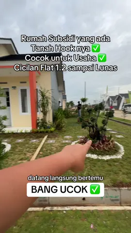 Rumah Subsidi yang ada Tanah Hook nya ✅ Cocok untuk Usaha ✅ Cicilan Flat 1.2 sampai Lunas ✅ #rumahsubsidi #prabowo #pesonakahuripan #rumahminimalis #jabodetabek 
