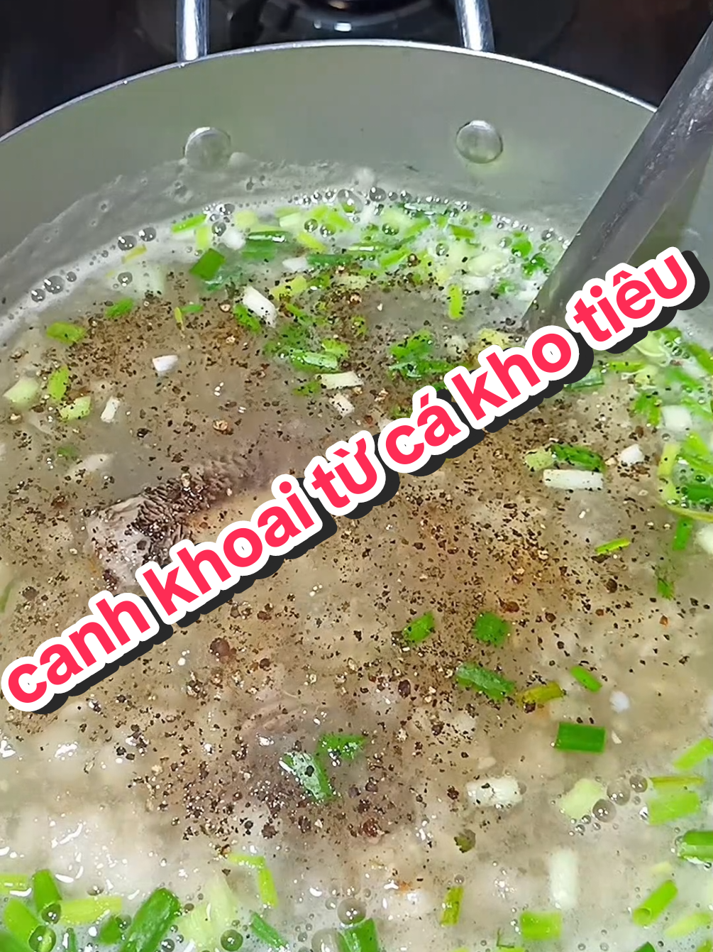 canh khoai từ cá kho tiêu  #dieuhien83  #comque  #ancungtiktok  #tiepthilienket 