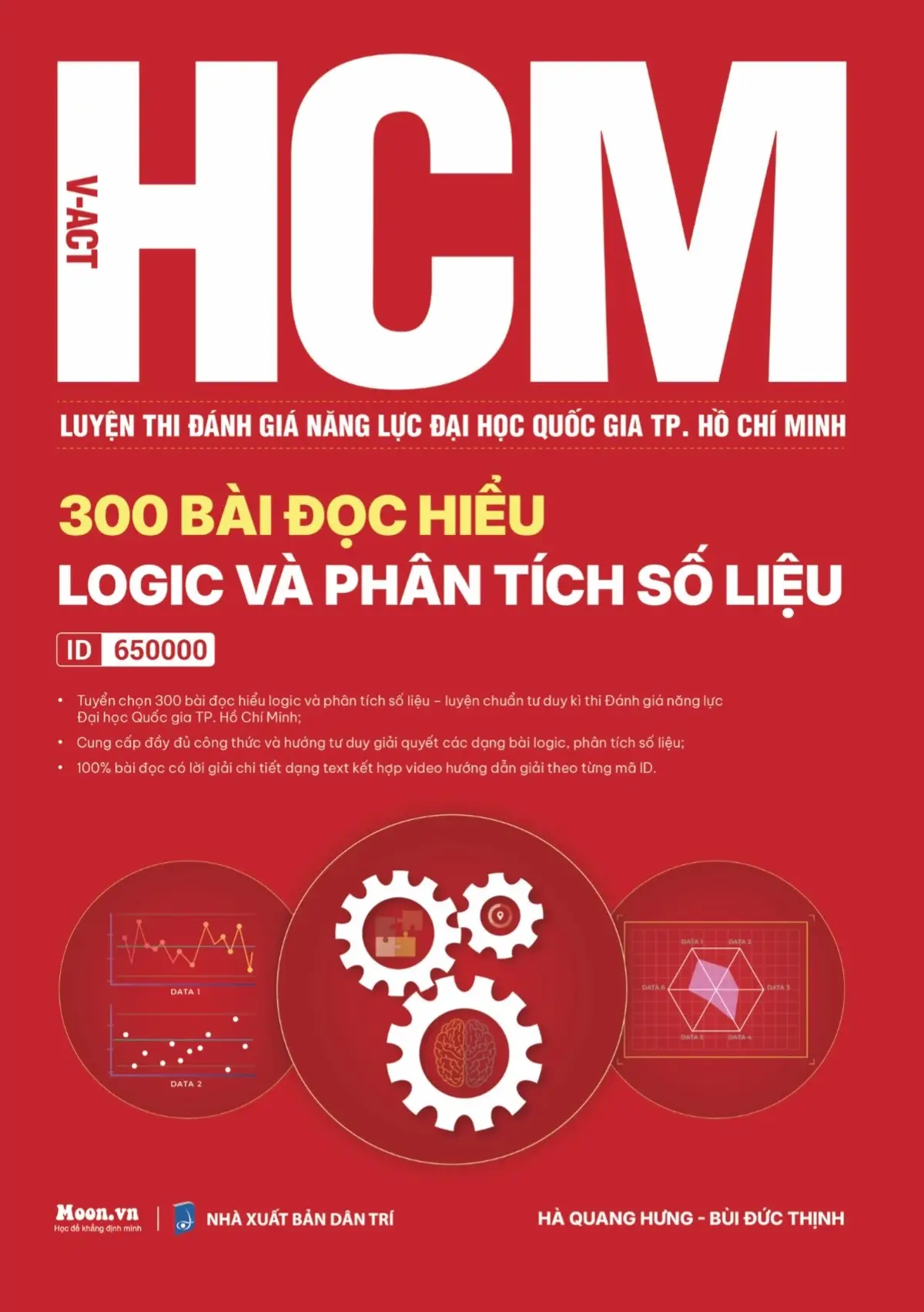 Bản đọc thử 300 bài đọc hiểu Logic và Phân tích số liệu kỳ thi VACT #hungmoon #toanhoccsm #vact #dgnlhcm #300baidochieu 