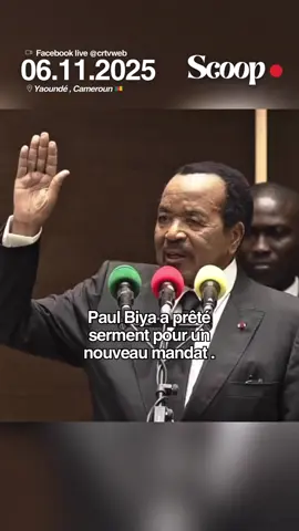 Le président élu du Cameroun, Paul Biya, a officiellement prêté serment lors de la cérémonie d’investiture tenue à Yaoundé, marquant ainsi le début de son 9ᵉ mandat. #PaulBiya #Cameroun #Investiture #fyp #cotedivoire🇨🇮 