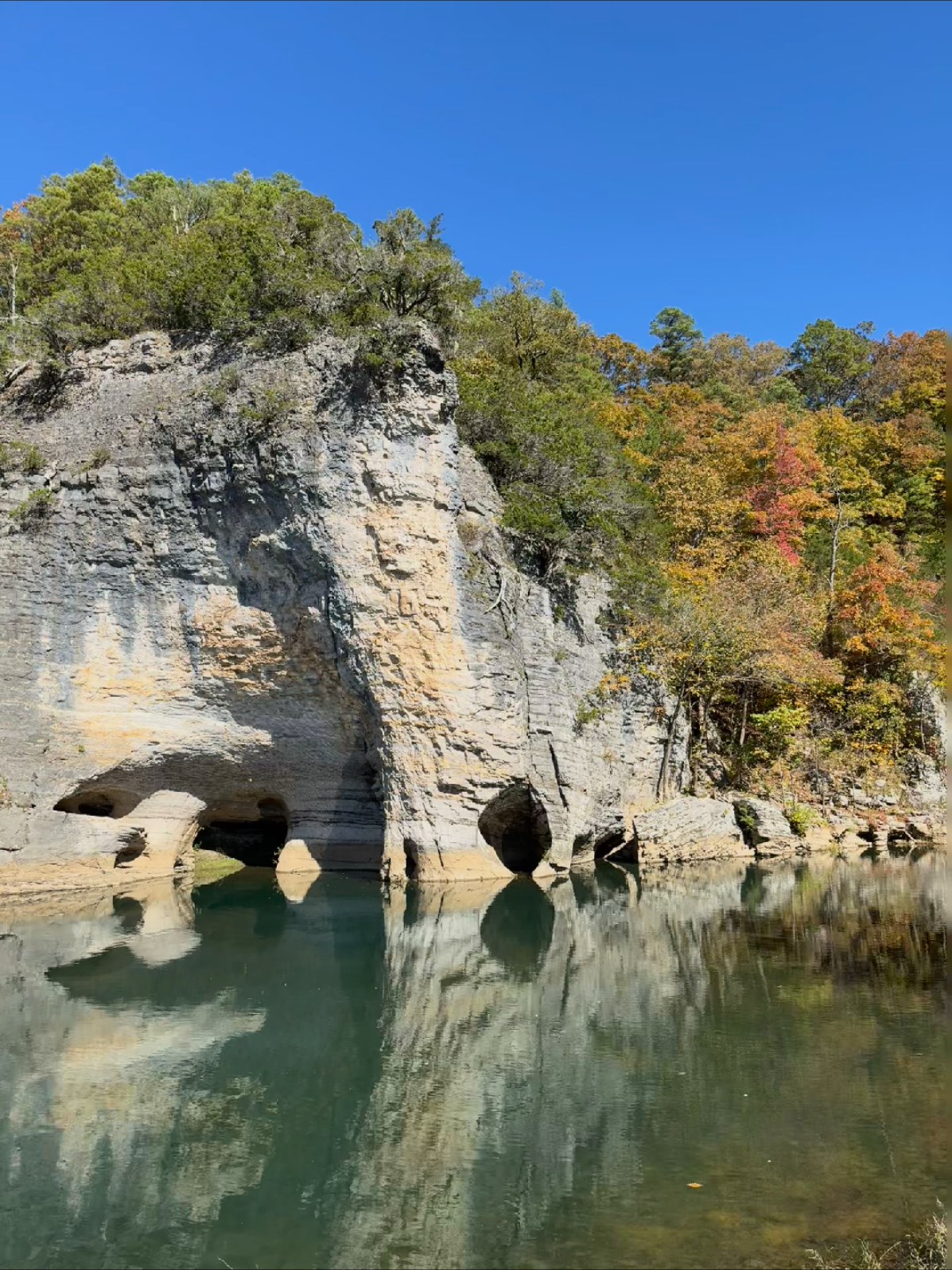 Hiking The Narrows and Skull Bluff on The Buffalo River, Arkansas  #hiker #scenery #Adventure #fall #Outdoors 