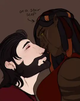 These guys have so much hate and yearning between them, idk what they are to eachother anymore  #oclore #ocdrawing #ocs #speedpaint #ibispaintx 