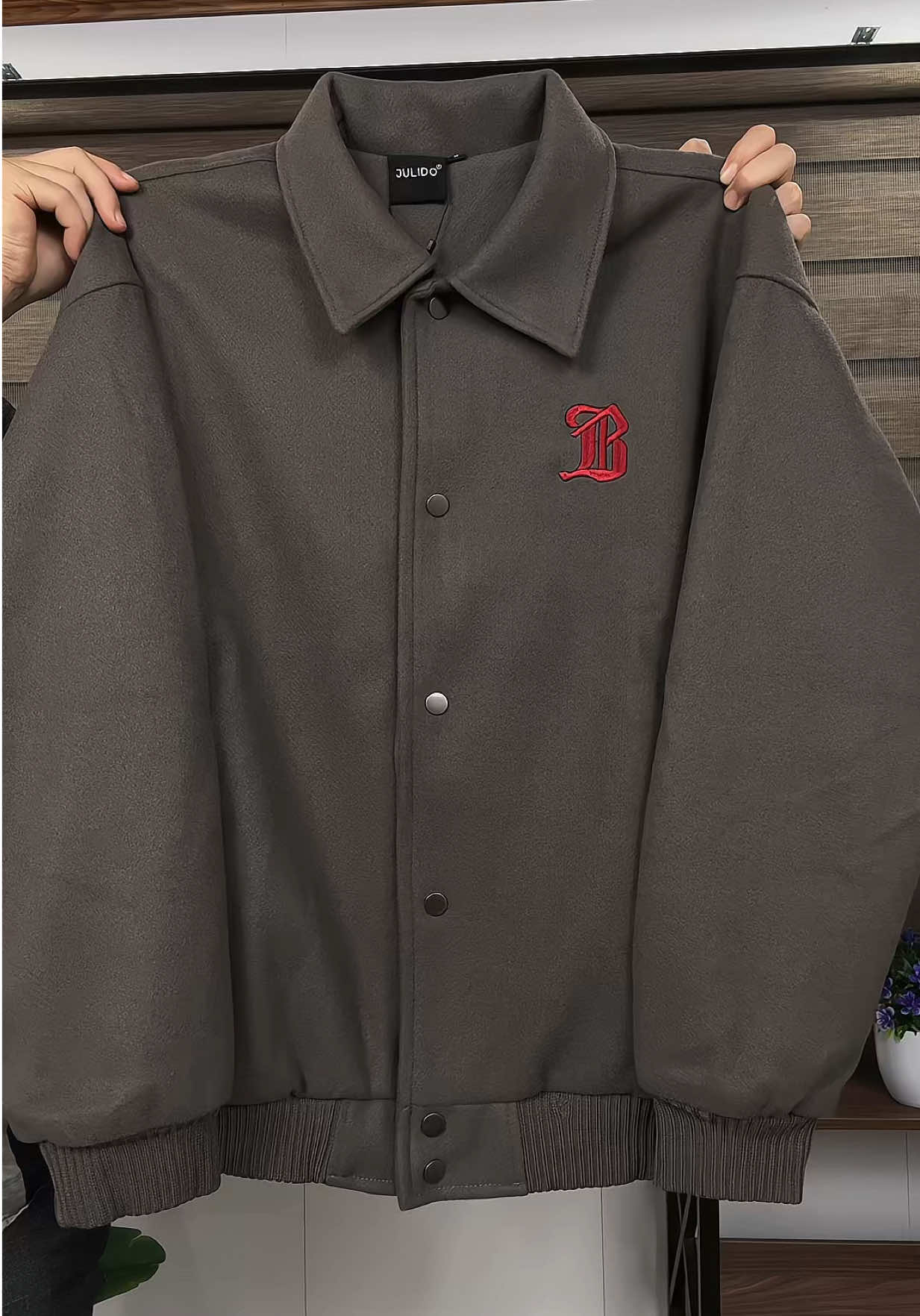 Áo Khoác Dạ Lót Lông Varsity JULIDO #aokhoac #xuhuong #macdepmoingay #phoidoxinh #fybシ 