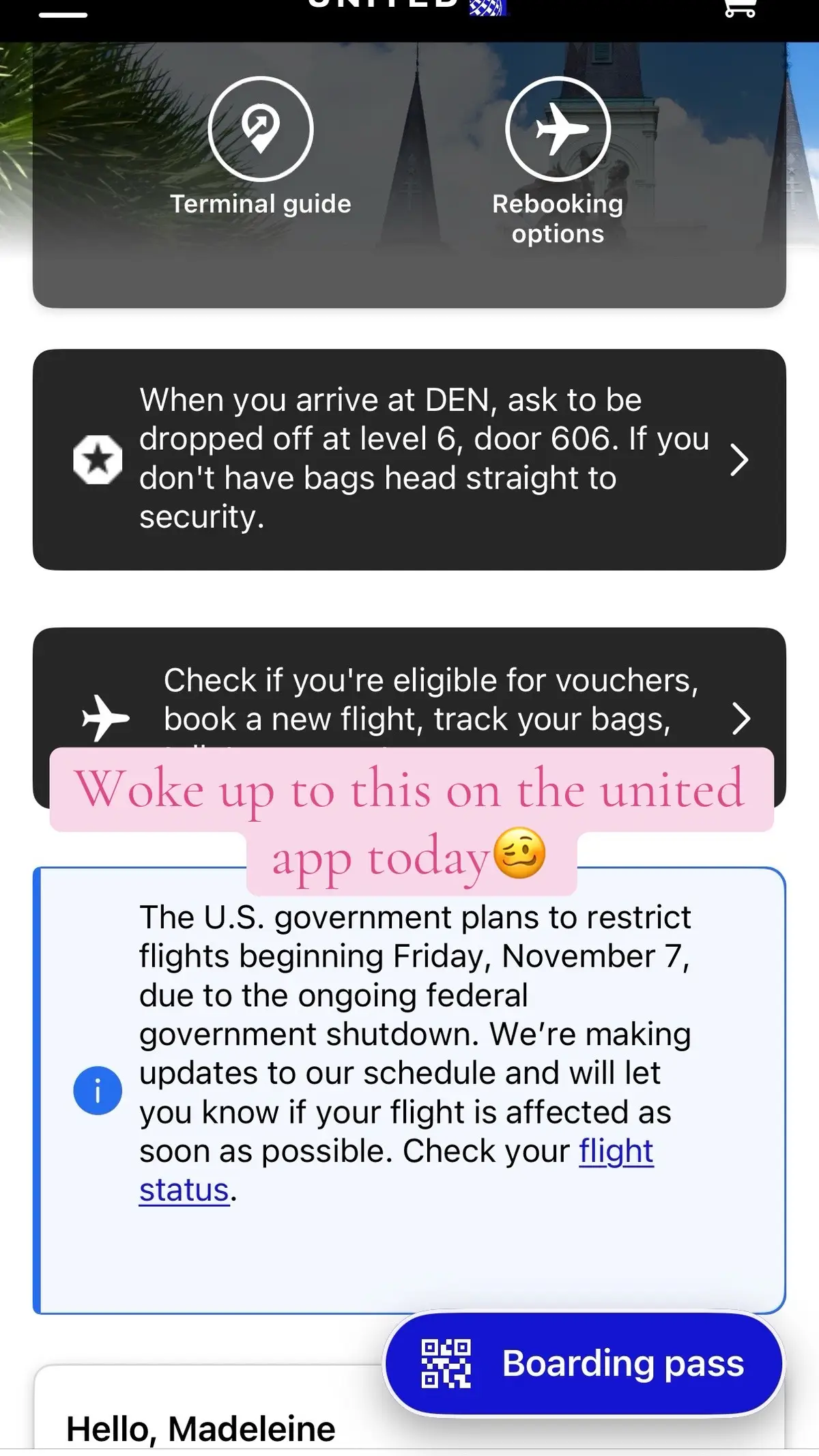 #whytho #flights #unitedairlines 