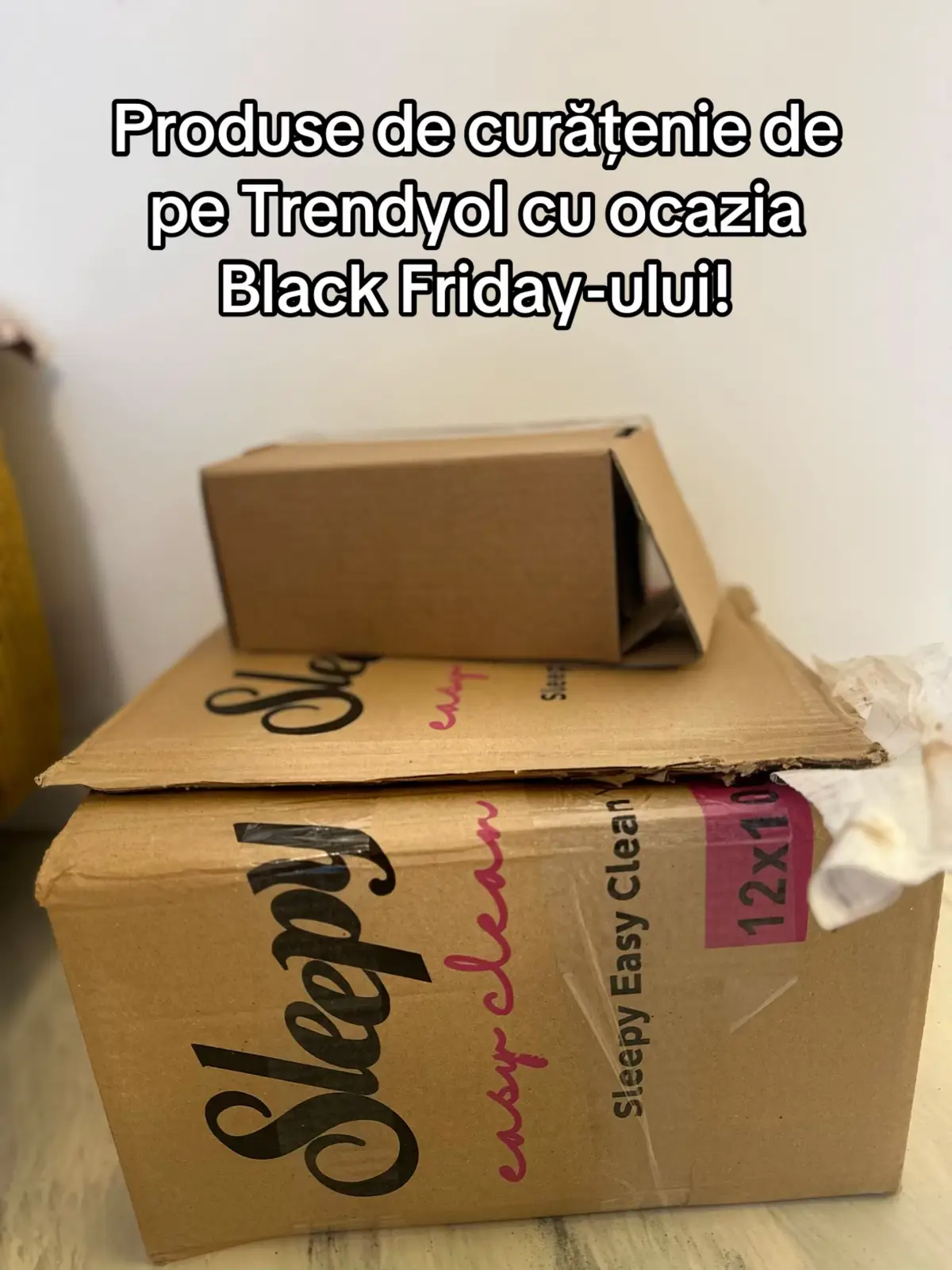 Produse de curățenie de pe Trendyol cu ocazia Black Friday-ului! #trendyol #blackfriday #produsecuratenie #reduceri #colet @Trendyol @Trendyol Romania 