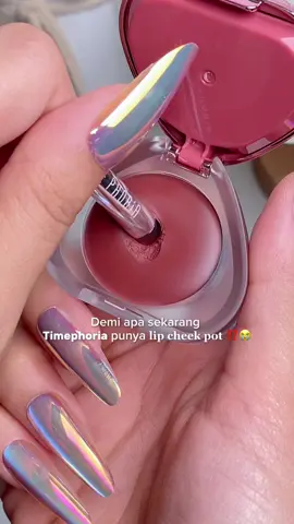 Timephoria Lip pot guysss lip pot gemess😭🫶🏻 #timephoria #lippot #lipvelvet #liptint 