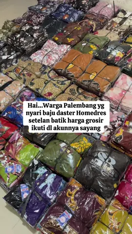 Hai warga Sumsel yg cari grosiran daster homedres dan setelan merapat cod Sumsel yaa #rdgrosir #grosirbajupalembang
