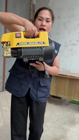 Máy rửa xe sakura 3800w bảo hành 12 tháng #mayruaxe #mayruaxecaoap 