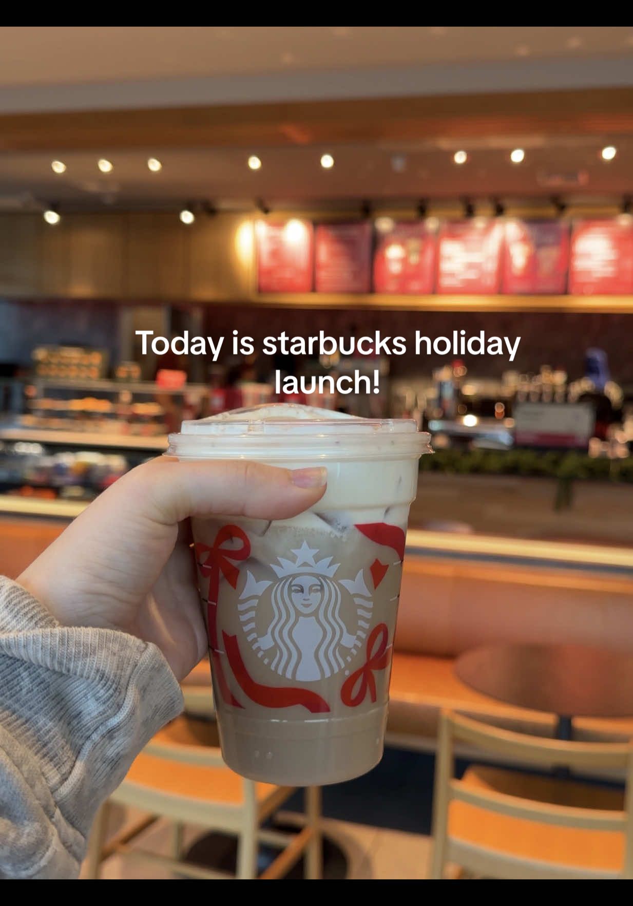 Don't forget to get your Starbucks today! #starbucks #starbucksdrinks #fyp #starbucksholidaydrinks #forthegirls 