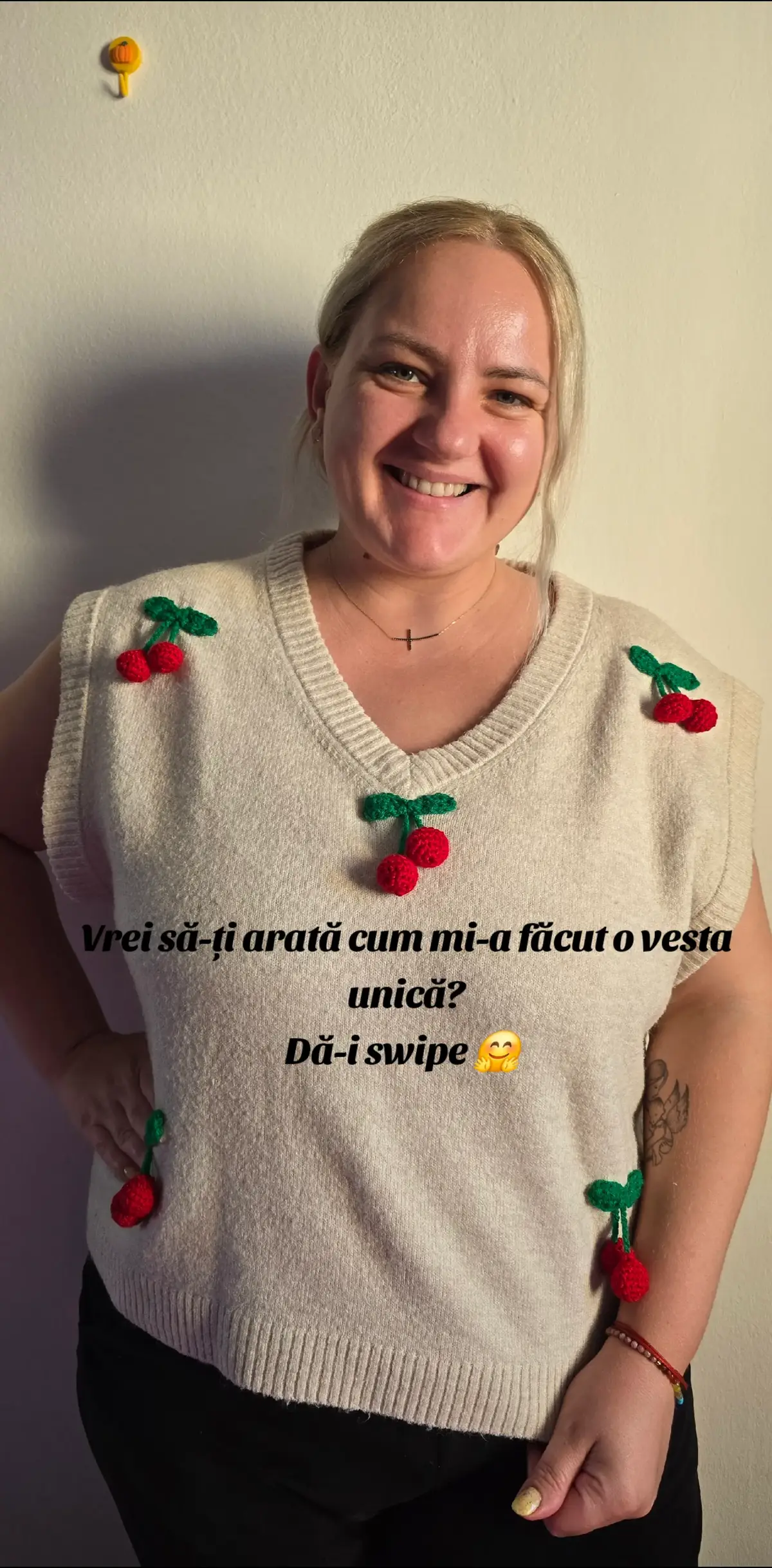 V-am  arătat pe pași cum am făcut-o eu, poate va dau idei și vouă. Cum vi se pare? #handmade #crochet #foryou #tiktok #fyp 