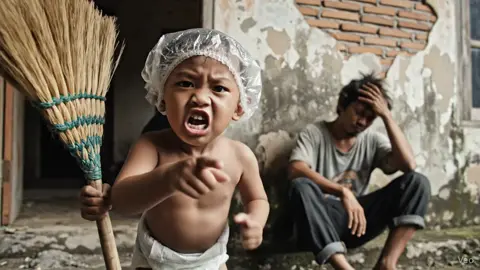 bayi njir tangannya kok gitu ya 😂😂 #aivideo #veo3 #promptveo3keren #promptgemini #geminiai 