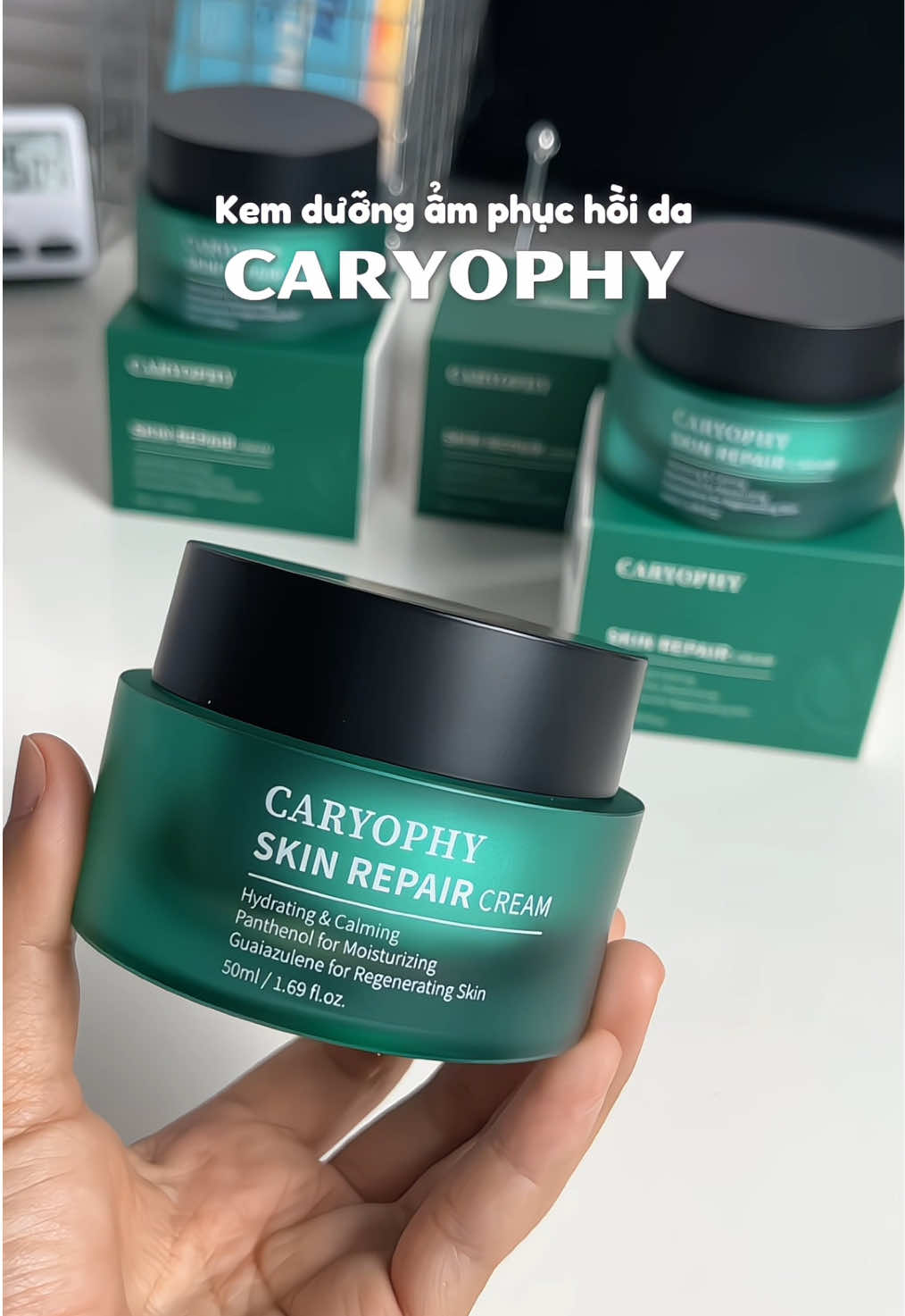 Siu mê kem dưỡng ẩm Caryophy luôn áaaaa #xuhuong #caryophy #kemduongam #duongam #kemduongphuchoi 