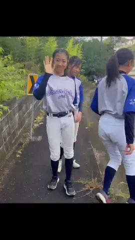 キツくても笑顔出せるって良いね😊 #女子野球 #中学女子硬式野球 #トレーニング #拡がれ女子野球 