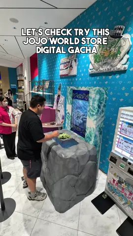 Check out this amazingly fun #jojoworld #jojo #anime #jojoworldstore in parco mall shibuya tokyo #gacha  