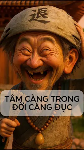 LỜI CỔ NHÂN: TÂM CÀNG TRONG, ĐỜI CÀNG ĐỤC#loiconhan #trietlyconhan #daoconhan #trietlycuocsong #baihoccuocsong 