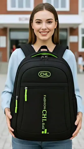 Mochila reforçada para estudos, trabalhos ou dia a dia, estilosa e impermeável  #mochila #bolsas #mala #estudos #trabalho 