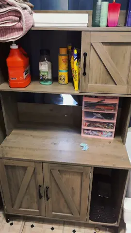 Grab this before the flash sale ends it is so worth it!!! #fyp #litterbox #hiddenlitterbox #storage #cabnet 