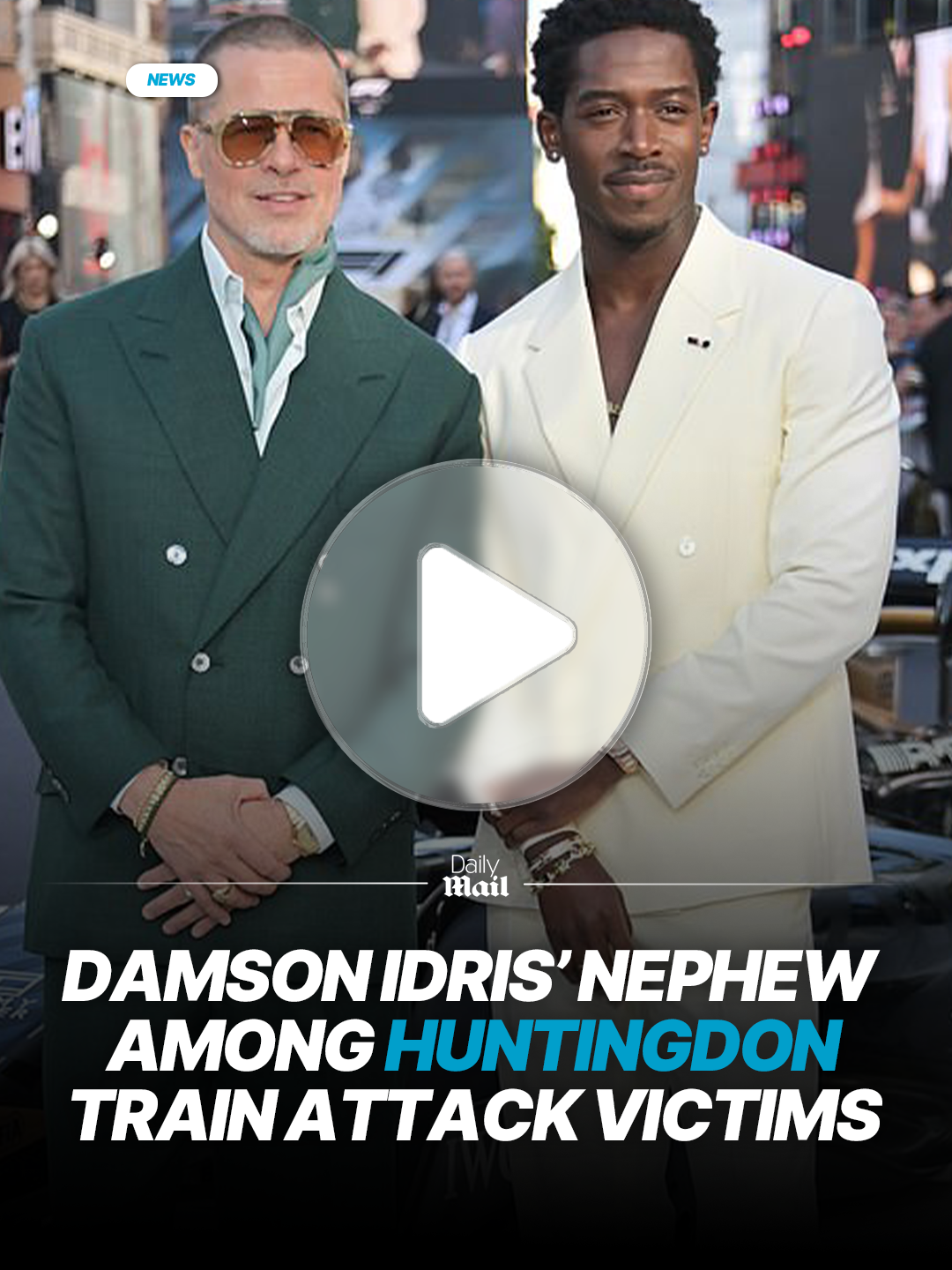 One of the youngest victims of the Huntingdon train knifeman is Hollywood star Damson Idris’ 17-year-old nephew, injured in a knife attack on a London train before calling 999. #uk #news #police #huntingdon