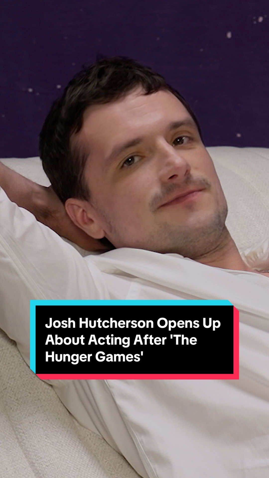 While you will always be #PeetaMellark to us, we can't want to see what you do next, Josh. ♥️  #TheHungerGames #JoshHutcherson #RachelSennott #ILoveLA @Rachel Sennott @Jordan firstman @monkey @HBO Max 