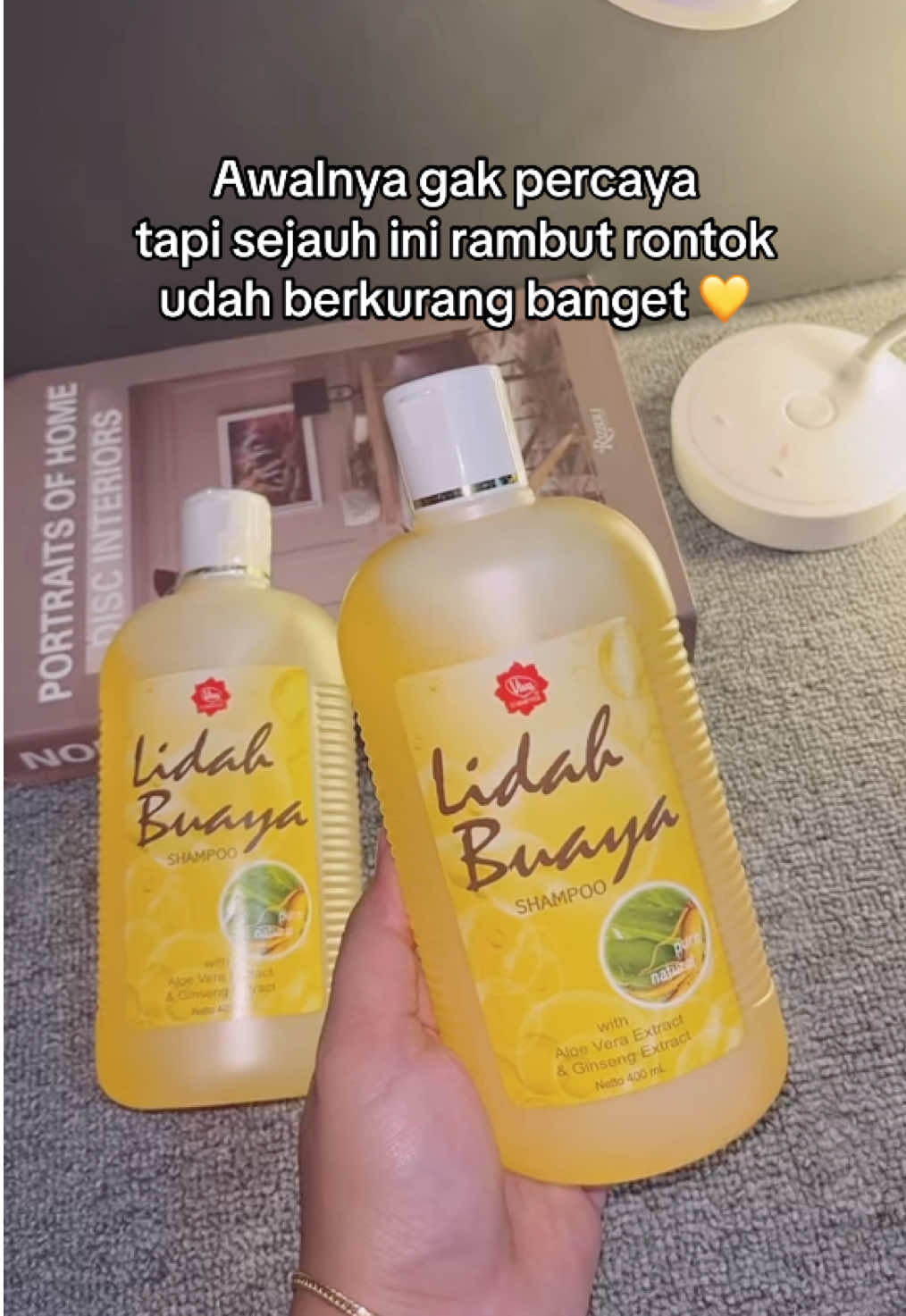 Perawatan rambut rusak & rontok dari viva emng best ❤️‍🔥 #viva #shampo #lidahbuaya #rekomendasi 