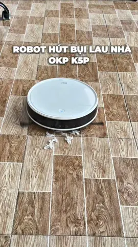 Robot hút bụi lau nhà giá rẻ OKP K5P lực hút 5000Pa #robothutbui #robothutbuilaunha #robothutbuithongminh #okp #robothutbuigiare 