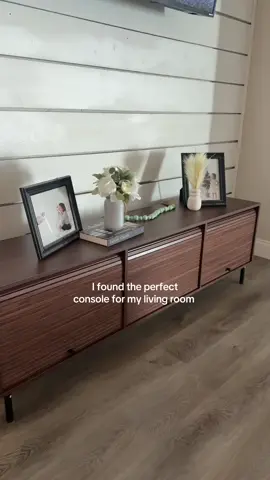 This tied perfectly into my aesthetic 🥰 i love all the space in each compartment, it was easy to assemble and it has a charging port on top of it! #console #stand #livingroomfurniture #homeimprovement 