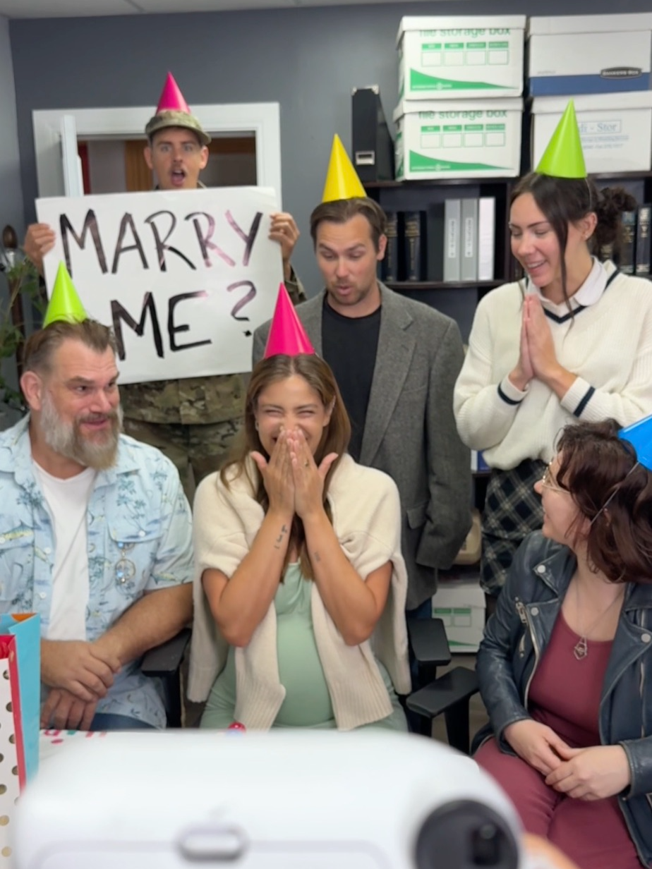 Soldiers sweet proposal turns into surprise pregnancy reveal! 🥹