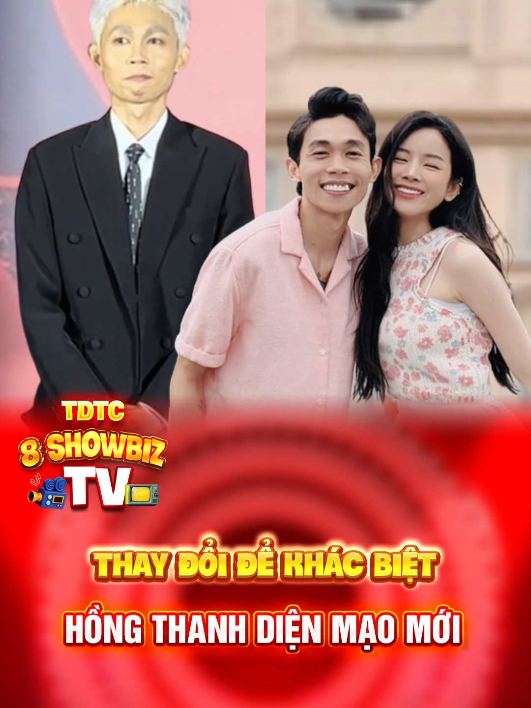 Tin showbiz | Hồng Thanh xuất hiện với phong cách mới gây chú ý #hongthanh #phongcachmo #sukienphim #showbizviet #thoitrangsukien #moment #xuhuong #netizen
