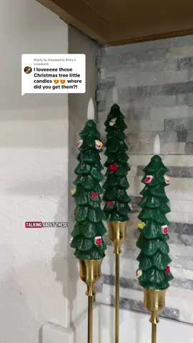 Replying to @Alexandria Riley I agree, these little candles adorable!! 🎄#candles #christmas #christmasdecor #christmasdecorating #tiktokshop 