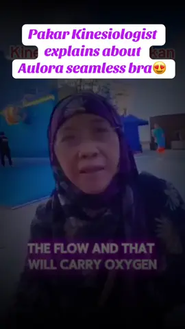 Thank you for sharing!! Let’s listen to Kinesiologist how #auloraseamlessbra can help us!!  #aliciakuanlf #beinternational #auloraseamlessbrakodenshi 