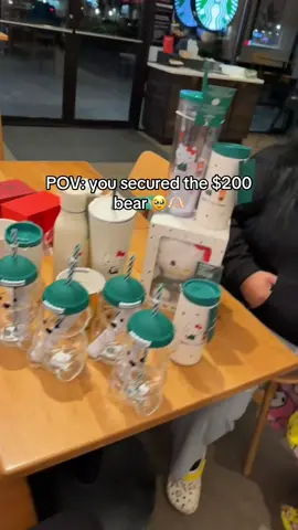 Starbucks bear! 🐻 #starbucksdrinks #colorado #livenfamily #maryroseliven #liven 