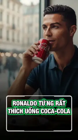 Ronaldo Từng Rất Thích Uống Coca #ronaldo #bongda #tinbongda 