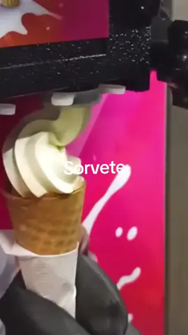 Refresque seus dias 🍦 Máquina de sorvete expresso inox 3 sabores, 220V, com conservação noturna! #sorvete #oferta #promoção #negócios