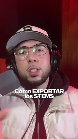 Cómo EXPORTAR STEMS correctamente👌#produccionmusical #reggaetonchileno #reggaetonchile
