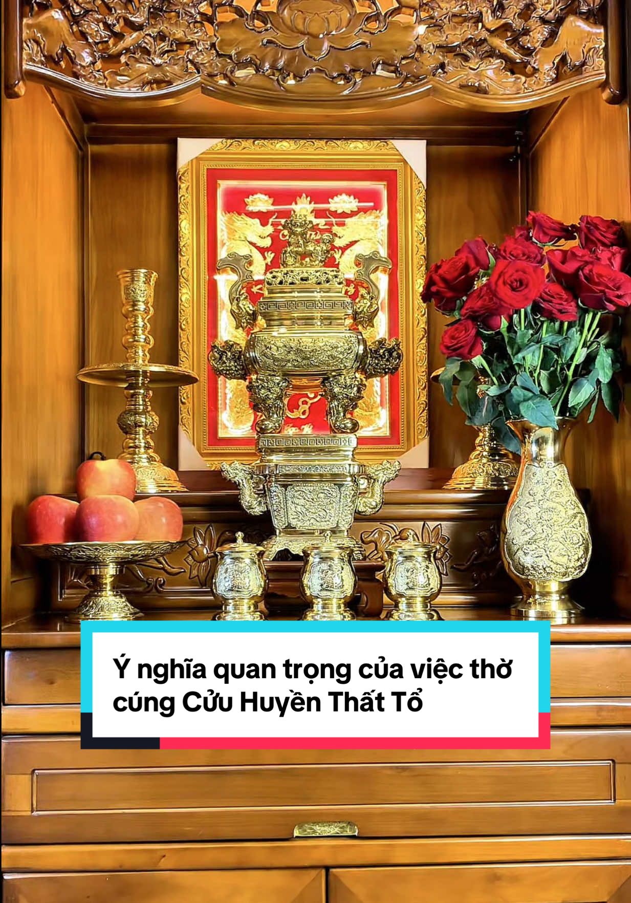 Ý nghĩa quan trọng của việc thờ Cửu Huyền Thất Tổ #dothocungphuochoa #cuuhuyenthatto #đồthờcúng #phongthuy #trangtribantho 