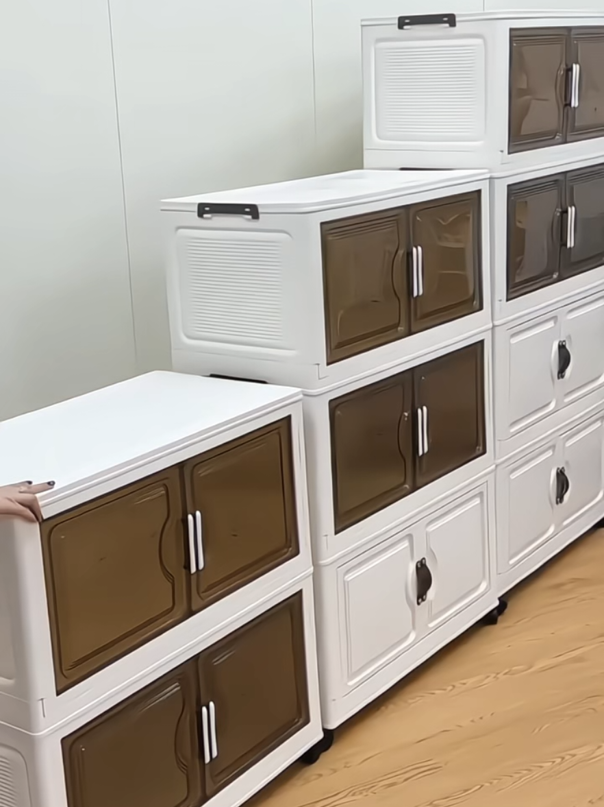 Tủ đựng đồ đa năng gấp gọn thông minh nhiều ngăn, dễ dàng lắp đặt-! #tunhua#tunhuadanang#tunhuagapgon#tudungdo#xuhuong