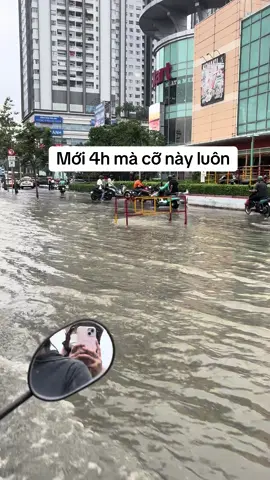 Triều cường quận 7 #ngập #xuhuong #viral 