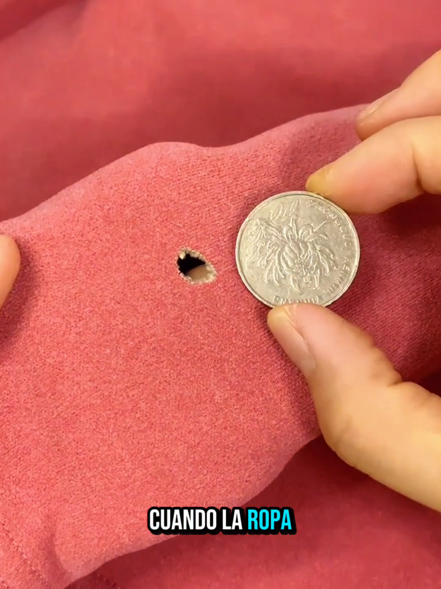 reparación de prenda rota #viral #videoviral #fyp 