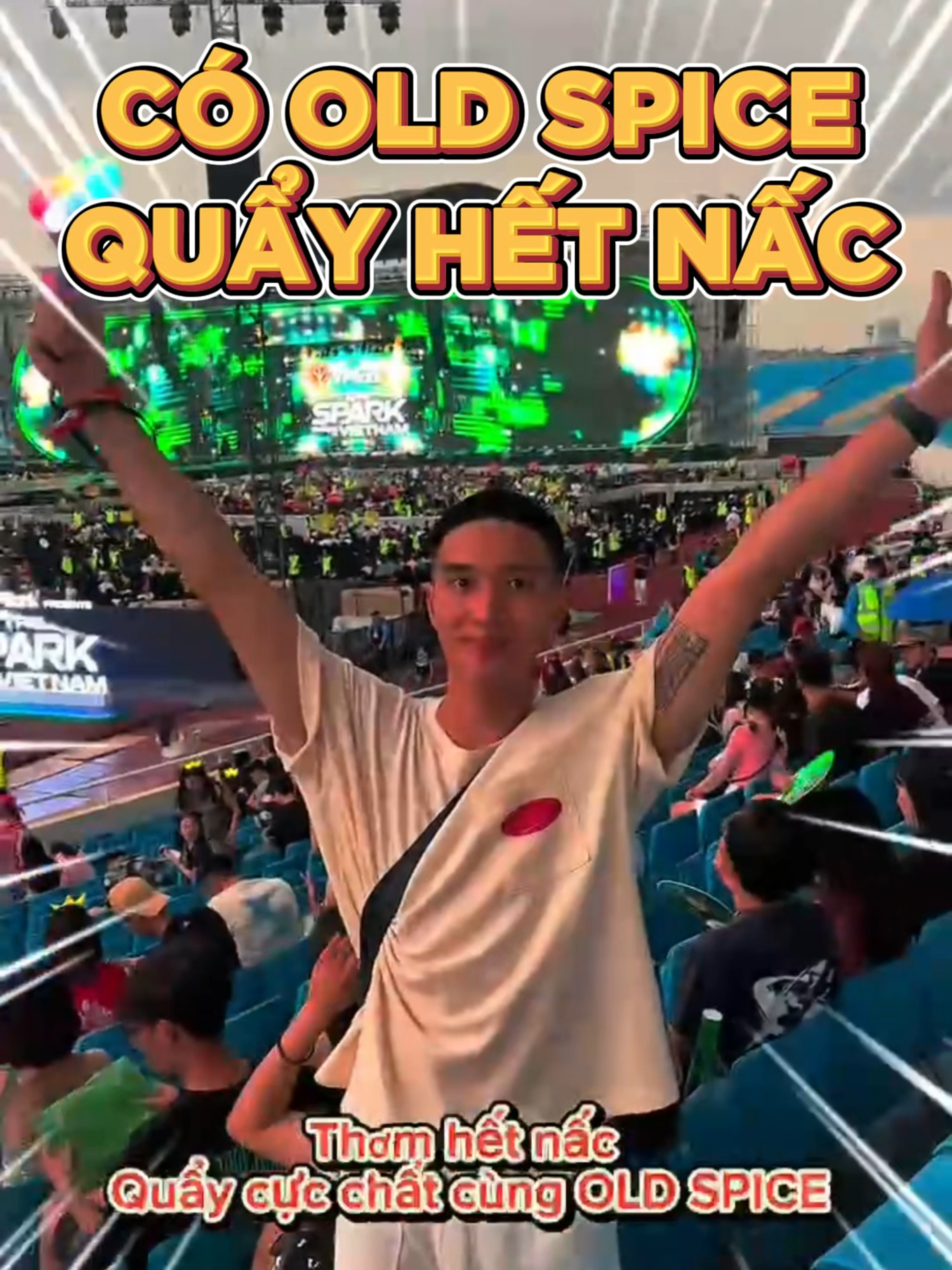 Có Old Spice, sức nóng của SVĐ Mỹ Đình với @voibietbayy chỉ còn là cái tên... 😎 #OldSpiceVN #OldSpice #MadeInUSA #VoiBietBay