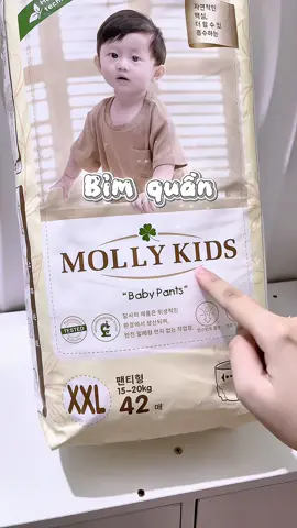 Siu mỏng nhẹ,siu thấm hút các mom đã thử chưa#xuhuong #bimquanchobe #bimquanmollykids #mebimsua 