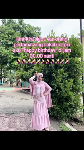 ada yg effort nunggu sampe jam 00.00 ga yaa #birthday #fyp #pinkygirl #4u