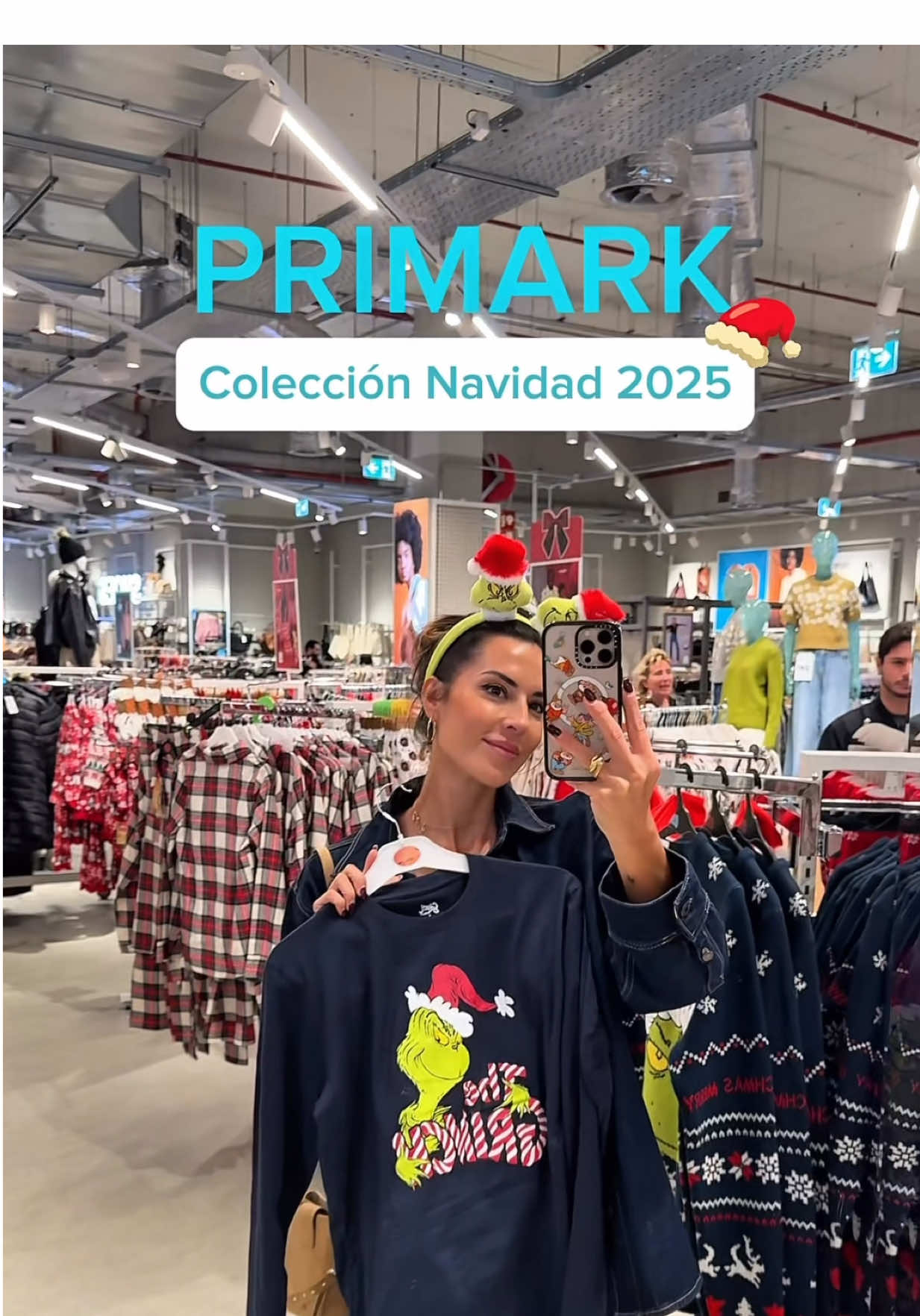 Cuando la intención era ir a va buscar un pijama pero de repente me he visto envuelta en el mundo Grinch... Conclusión, he comprado media tienda ¿Habíais visto ya esta colección de Primark? #grinch #navidad #primark #haul