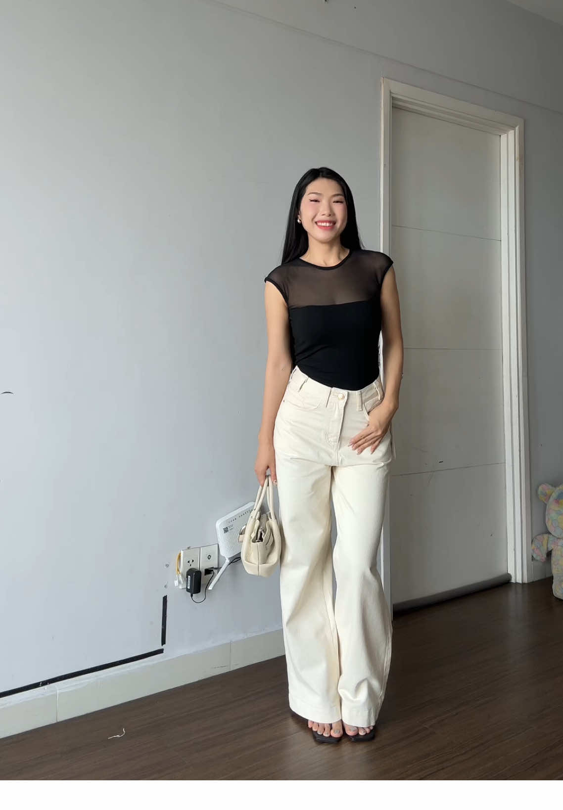 Quần jean ống suôn #quanjean #quanjeanongsuong #gutou #phongcach #viral 