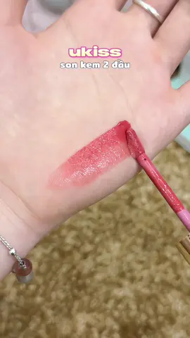 Màu xinh lắm lun #unboxing #review #sonukiss #ukiss #son2dau 