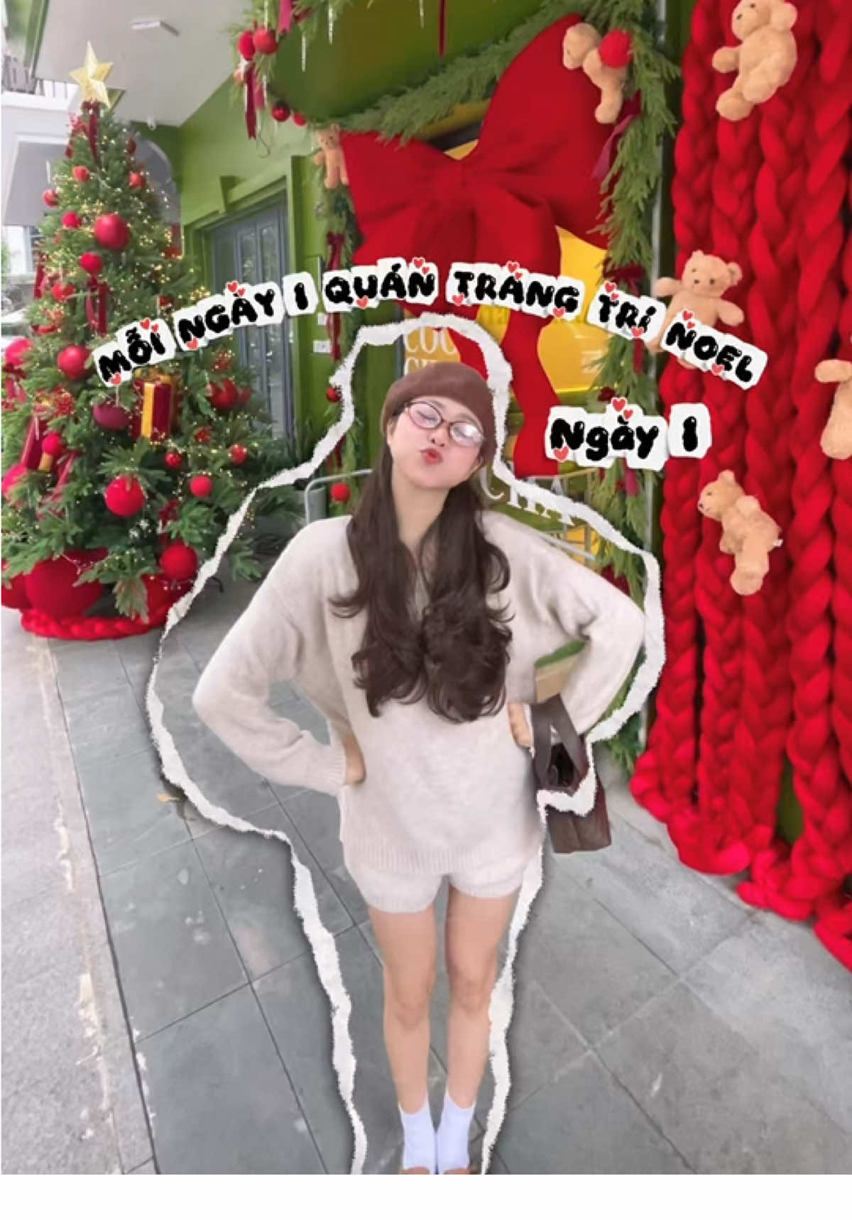 Ngày 1: Mỗi ngày checkin 1 quán cafe trang trí noel tại Thanh Hoá  #cocdicoccoc #anuongthanhhoa #riviuthanhhoa #noel #cafe 