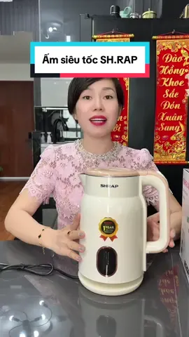 Trả lời @hop Lê Thảo 82 Ấm siêu tốc SH.RAP Đun Siêu Tốc, Dung Tích 2.0L Công suất 1500W Có Tự Ngắt Khi Sôi An Toàn, Tiện Lợi bình #Cindythuytichcuc #amsieutoc #amsieutocshrap
